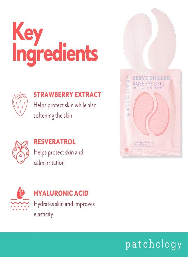Patchology Patching All The Way Gift Set – Hydrating Gel Masks with Collagen, Retinol, Hyaluronic Acid & Vitamin C – Holiday Skincare Set with 5 Pairs for Puffy Eyes, Dark Circles & Fine Lines - Image 5